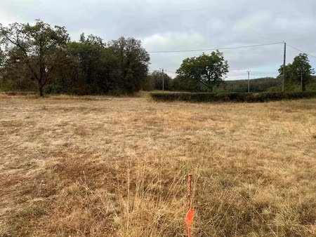 vente terrain 1317 m² à gignac (46600)  22 000 €