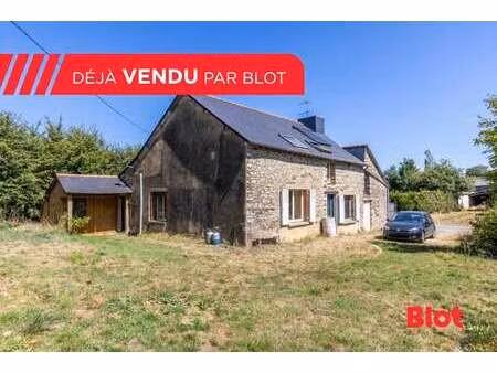 vente longère et corps de ferme à maxent (35380) : à vendre / 129m² maxent
