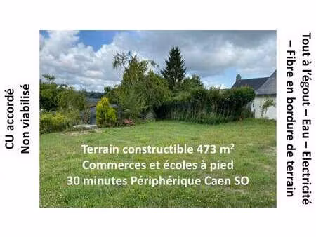 vente terrain à saint-rémy (14570) : à vendre / saint-rémy