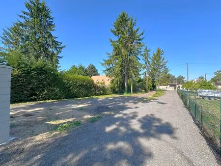 magnifique terrain constructible de 511 m² situé au cœur du village d'achères-la-forêt
