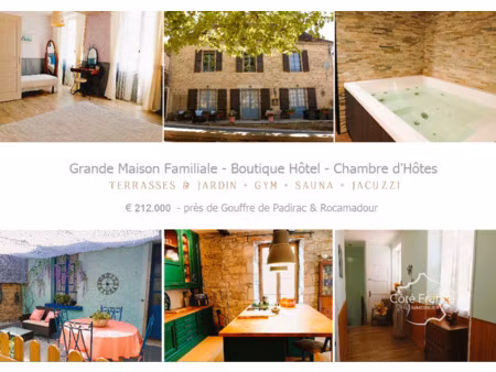 achat maison 16 pièces 325m² miers 46500