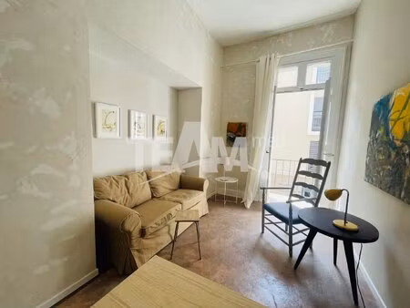 location appartement 2 pièces 30m² sete 34200