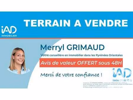 vente terrain à saint-cyprien-plage (66750) : à vendre / 140m² saint-cyprien-plage
