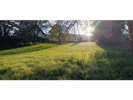 terrain constructible à vendre