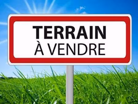 terrain constructible à vendre
