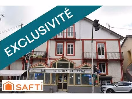 superbe opportunité : fonds et murs commerciaux d'un hôtel de charme  bar  tabac  pmu  fdj