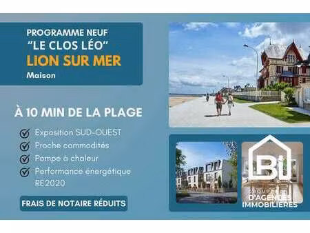 vente maison à lion-sur-mer (14780) : à vendre / 94m² lion-sur-mer