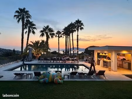 porticcio villa de standing 110m² 2 chambres vue mer - résidence calme proche cville & par