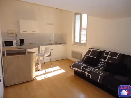 location meublée appartement 1 pièce 21 m² à pamiers (09100)  315 €