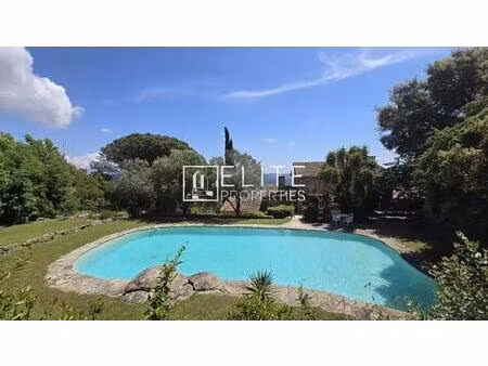 pegomas - mas de 270m²  vue mer & terrain de 30 hectares