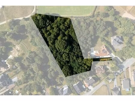 unieke bouwgrond in 2de bouwlijn op topligging