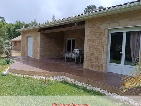 vente maison 8 pièces 169 m² à reignac (33860)  295 000 €