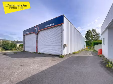 a vendre entrepôt et maison d'habitation de plain-pied à avranches