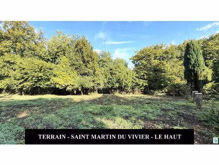 terrain saint martin du vivier 533 m2