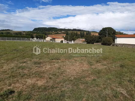 terrain montchal 2738 m2