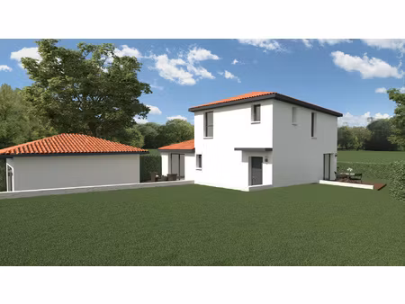 terrain constructible sur vaugneray 525m2