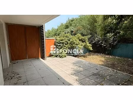 à vendre montpellier appartement trois pièces avec jardin et garage