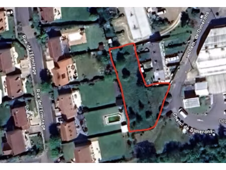 vente terrain à batir 1069 m² à la chapelle-en-serval (60520)  220 000 €