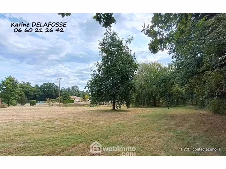 vente terrain 1904 m² à nesmy (85310)  167 000 €