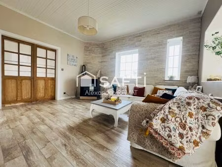 maison individuelle 5 chambres  vie de plain pied possible !