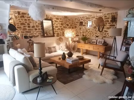 maison en pierre d'environ 98 m2 - 22100 saint-helen