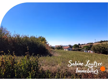 terrain sur les hauteurs de lautrec