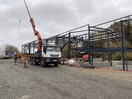 à vendre – local d’activité de 353 91 m² – edifiz village kervignac (zone du porzo)