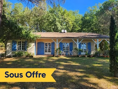 belle villa de plain pied avec cadre exceptionnel - à vendre - 4 pièces - proche de monfla