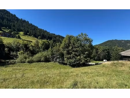 la clusaz (74) terrain constructible a vendre - 770 m2
