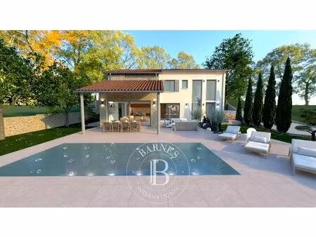 poleymieux au mont d'or - terrain constructible de 1017m² - lot a