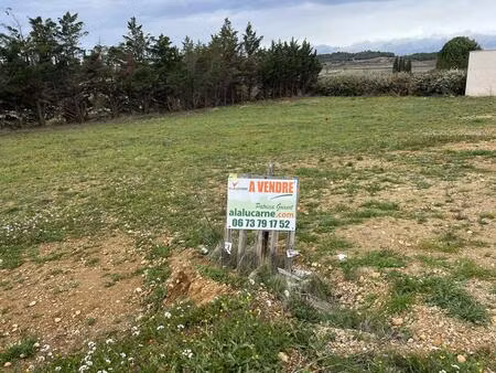 vente terrain 855 m² boutenac (11200)