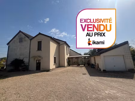 vente maison 6 pièces 163 m² à saint-jean-de-trézy (71490)  215 000 €