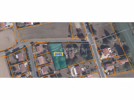 vente terrain 1270 m² léré (18240)