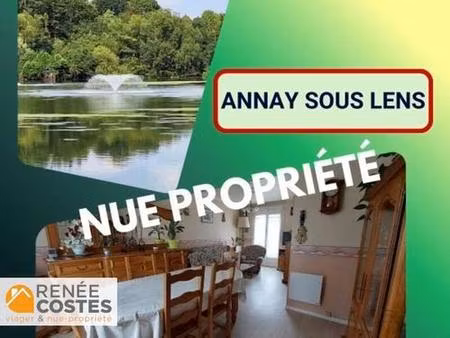 vente en nue propriété - h74 ans - annay (62880)