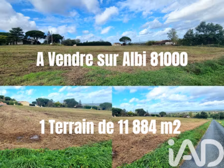 vente terrain à albi (81000) : à vendre / 11884m² albi