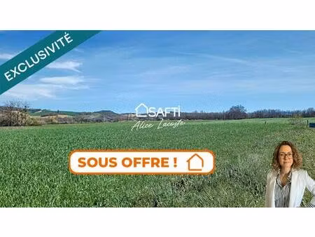 vente terrain 4505 m² saint-sulpice-sur-lèze (31410)