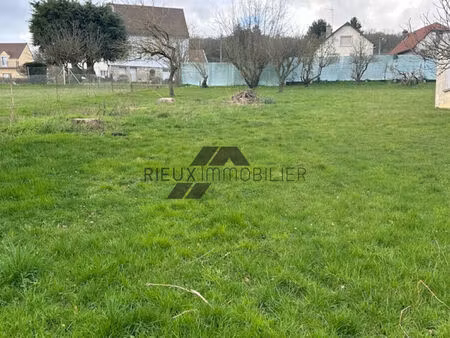 vente terrain 648 m² rieux (60870)