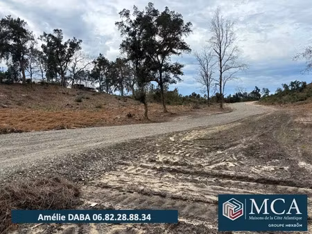 vente terrain 500 m² labenne (40530)
