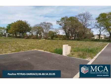 vente terrain 628 m² pomarez (40360)