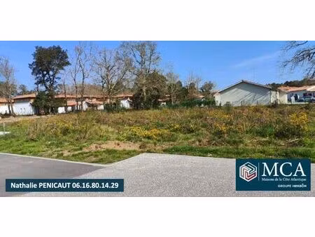 vente terrain 621 m² soustons (40140)