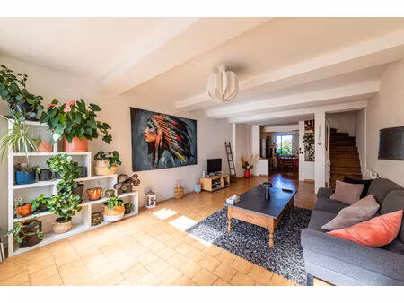 maison de village en pierre - 126 m² avec jardin attenant- astaffort