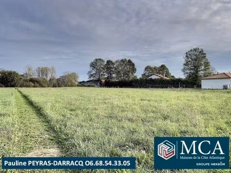 vente terrain 1650 m² sault-de-navailles (64300)