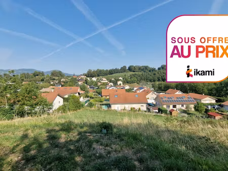 vente terrain 722 m² à saint-quentin-sur-isère (38210)  90 000 €