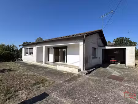 maison t4 de plain pied au calme - garage