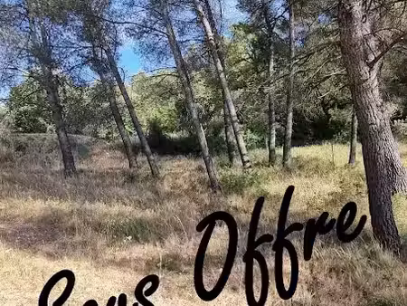 vente terrain 1060 m² à aix-en-provence (13090)  530 000 €