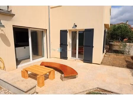 appartement récent speracedes 78 m² avec jardin de 69 m² vue mer