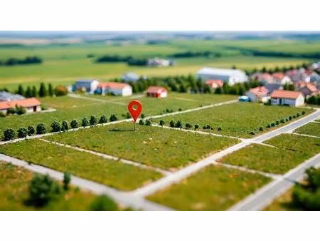 terrain constructible viabilisé à vendre