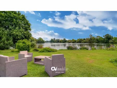 maison plain pied - bord de seine - 2 chambres