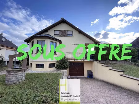 vente maison 6 pièces 159 m² à souffelweyersheim (67460)  498 750 €