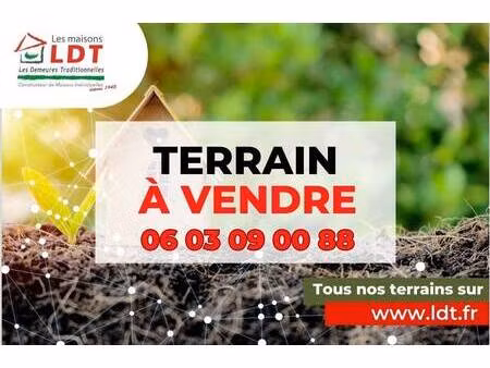 terrain constructible à vendre
